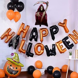 Happy Halloween Folyo Balon Seti