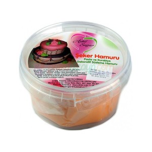 Turuncu Renk Küçük Şeker Hamuru 200 Gr