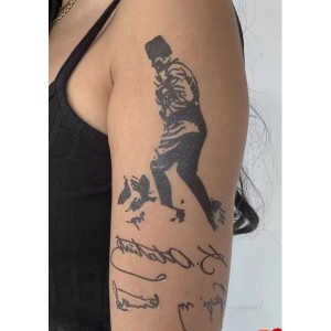 Dövme Tattoo Geçici Atatürk İmza