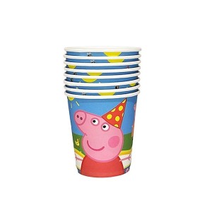 Peppa Pig Karton Bardak 8 Adet