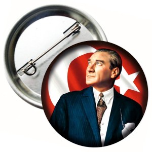 Mustafa Kemal Atatürk Yaka Rozeti 1 Adet